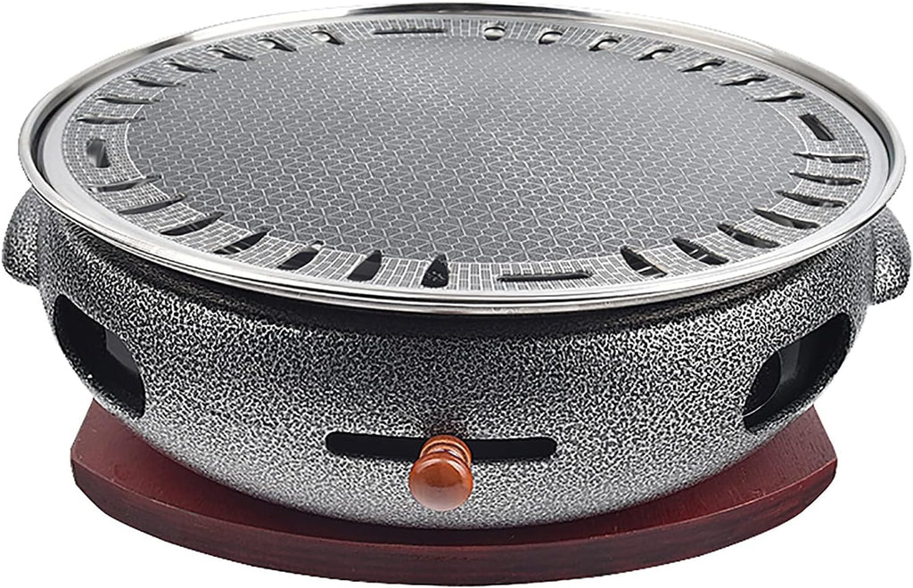 BBQ Barbeque Barbecue Grill, BBQ, Multifunctional Smokeless Charcoal Grill, Household Korean BBQ Grill, Small Grill Outdoor Cooking (Color : B)