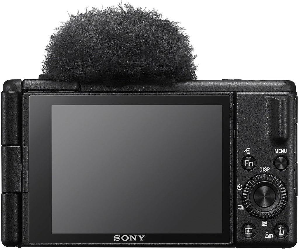 Sony - ZV1 II 20.1-Megapixel Digital Camera for Content Creators and Vloggers - Black