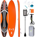 Inflatable Paddle Board 11'6/10'6 Paddle Board - All-Around SUP Board for Adults & Beginners, Stand Up Paddle Board with Complete Accessory Kit for Lake, River, Ocean