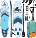 InnoExpo Inflatable Stand Up Paddle Boards with Premium Accessories, Wide Stable SUP Paddle Board Design, Non-Slip Comfort Deck for Youth & Adults