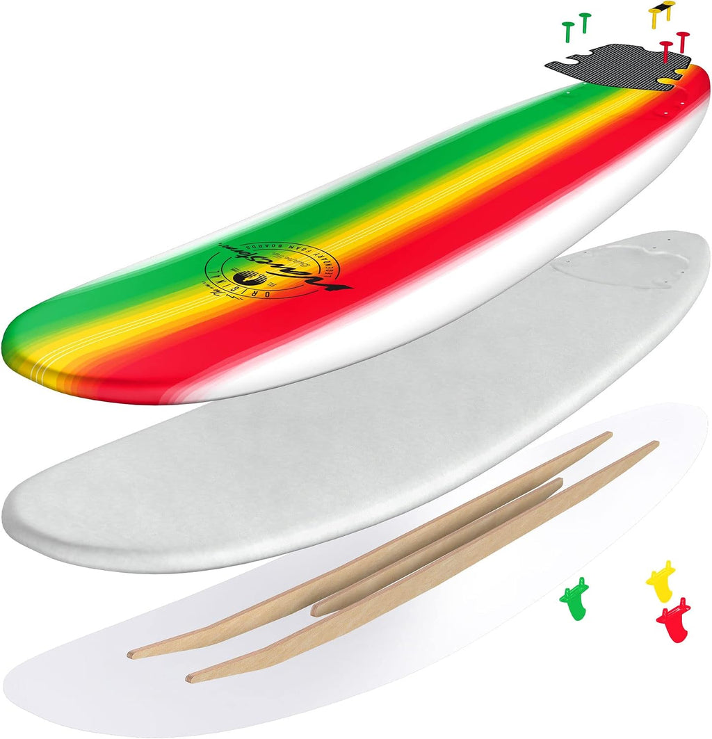 Wavestorm - Classic Soft Top Foam 8ft Surfboard