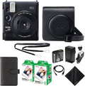 Fujifilm Instax Mini 99 Instant Film Camera with Instax Mini 99 Camera Case, Photo Album (108 Count) 2 Pack of Instant Film 40 Sheets Total Essential Bundle Set