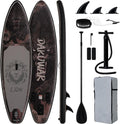 DAKUWAR Paddle Board 10'6''/10' Inflatable Stand Up Paddle Boards with SUP Accessories Ultra-Light Paddleboard Non-Slip Comfort Deck for Adults & Youth of All Skill Levels