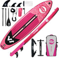11' Inflatable Stand Up Paddle Board, 34' Extra Wide Stable iSUP for Adults & Youth, with Camera Mount & Premium Accessories, Non-Slip Deck for All Skill Levels