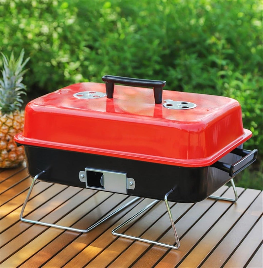 Portable Charcoal Grill Portable Folding Charcoal Grill Barbecue Grill Tabletop Grill for Camping Cooking BBQ Grill for Outdoor