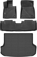 GINOWY-Floor Mats & Cargo Line for 2016-2022 Lexus RX RX350/ RX450h (Not for RXL), All Weather Car Mats for Lexus RX Accessories Cargo Trunk Mat, Waterproof TPE Liners Durable Mats 3D Laser