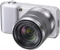 Sony Alpha NEX-3 Interchangeable Lens Digital Camera w/18-55mm Lens (Silver)- 14.2 Mpix