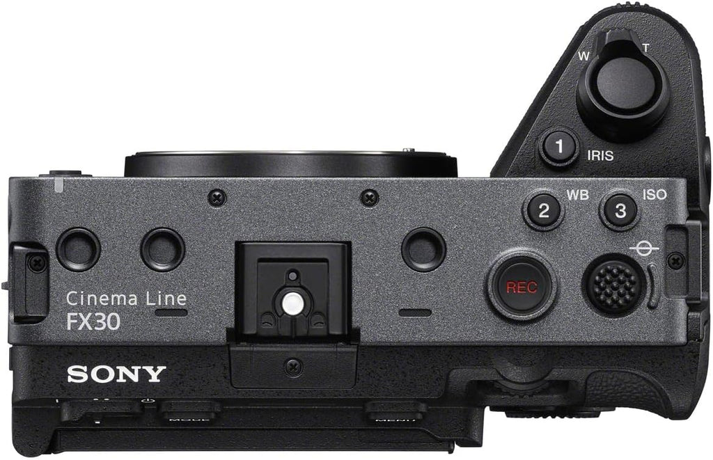 Sony FX30 Super 35 Cinema Line Camera with E PZ 18-105mm f/4.0 G OSS Lens