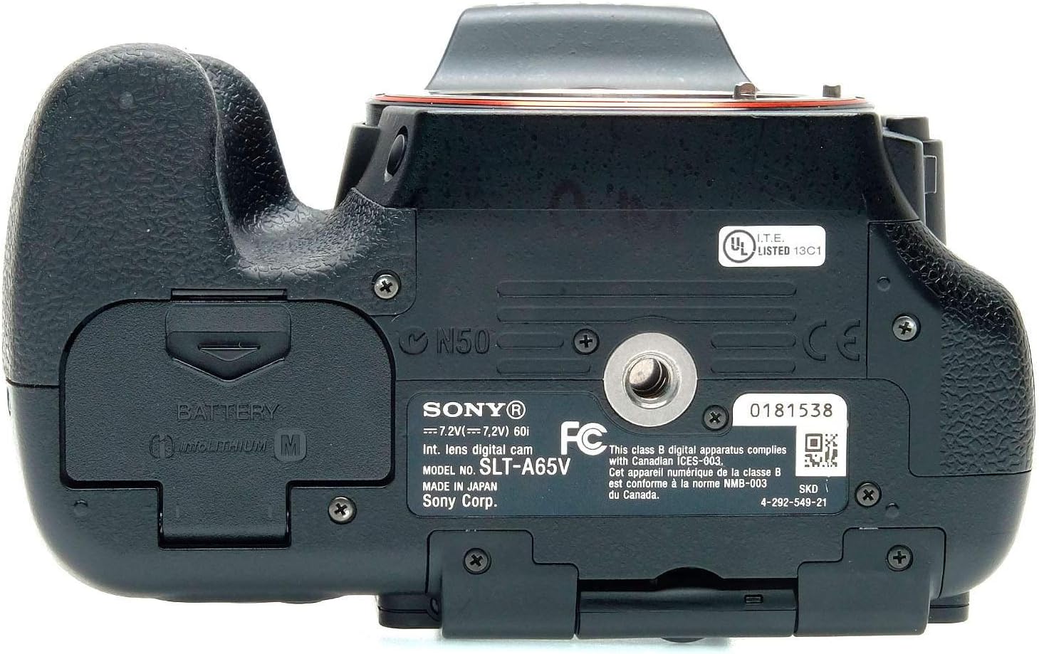 Sony SLT-A65V 24.3 MP Translucent Mirror Digital SLR With 18-55mm Lens