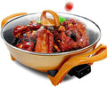 Indoor Korean Barbecue Grill BBQ Grill and Hot Pot,Multi-Function Barbecue Hot Pot Double Pot Electric Grill Home Electric Baking Tray Korean Style Dual Control [Energy Class A] 1350W,Portable N