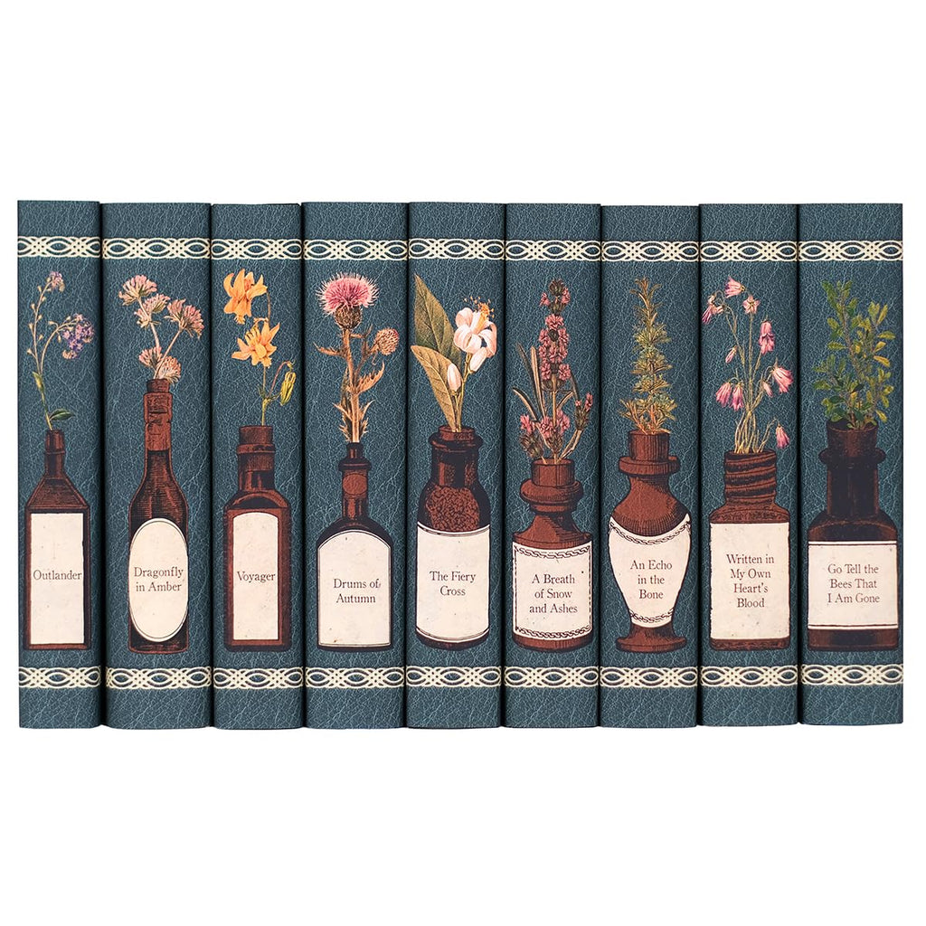 Juniper Books OUTLANDER - 9-VOLUME HARDCOVER BOOK SET CUSTOM COVER DESIGN & ART COVER PRINTS - AUTHOR DIANA GABALDON