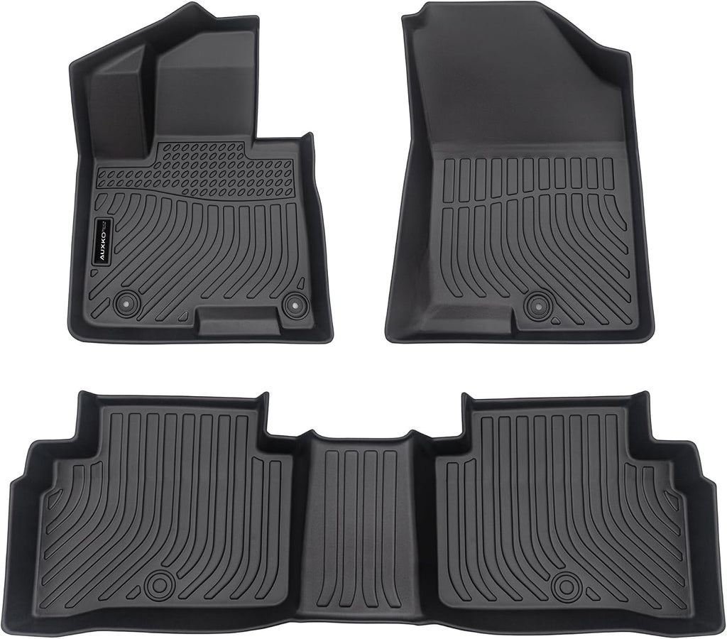 Auxko All Weather Floor Mat & Cargo Mat Fit for 2026 2025 2024 2023 2022 Hyundai Tucson (Include Hybrid Not PHEV) TPE Liner Tucson Accessory Set All Season Odorless Anti-Slip Floor Trunk Liner