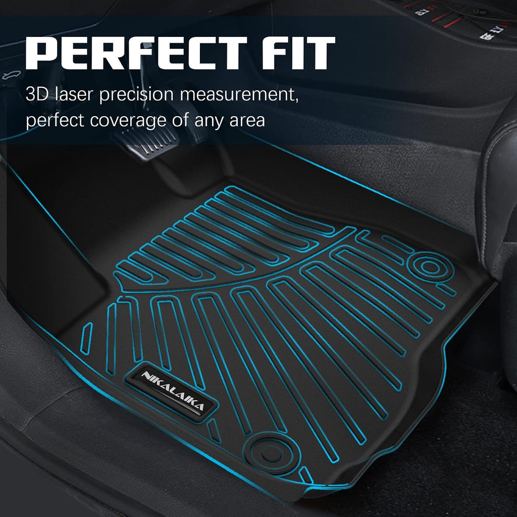 Floor Mats & Cargo Liner for 2023 2024 2025 Lexus RX/RX350/RX350h/RX500h All Weather Protection TPE Rubber Floor Liners for 2023 2024 2025 Lexus RX Full Set Automotive Mat Accessories, Black