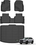 ANBINGO® Floor Mats & Cargo Liner for 2023 2024 2025 2026 CRV (Not Hybrid) for CR-V LX/EX/EX-L, All Weather Protection TPE Automotive Floor Liners (Cargo Tray in Lowest Position)