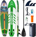 Inflatable Stand Up Paddle Board 11' × 33' × 6', Yoga Board with Durable SUP Accessories for Adults & Youth, Versatile Paddle Board