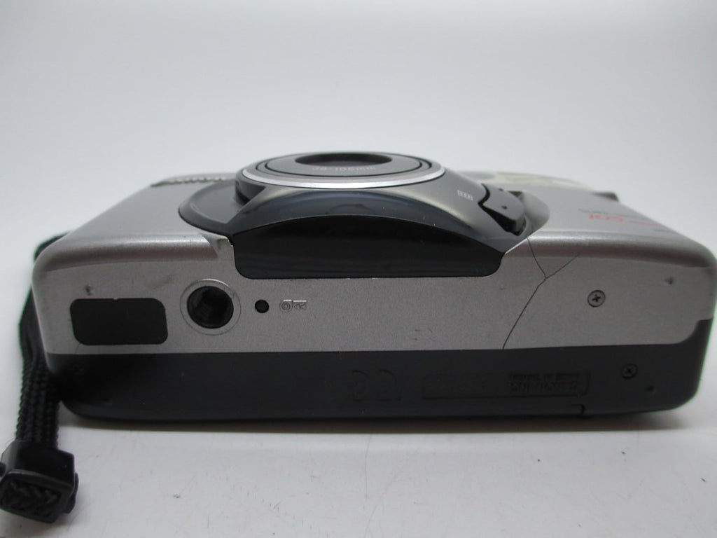 Canon Sure Shot 105 35mm P&S Film Camera With 35-105MM Zoom Lens - Autoboy LUNA 105 - Built In Flash and Film Loader (Renewed)