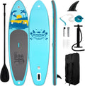 FunWater Inflatable Stand Up Paddle Board with Premium SUP Paddleboard Accessories, Anti-Slip EVA Deck, 11'6''/11'/10'6'' Paddle Boards for Adults & Youth of All Skill Levels