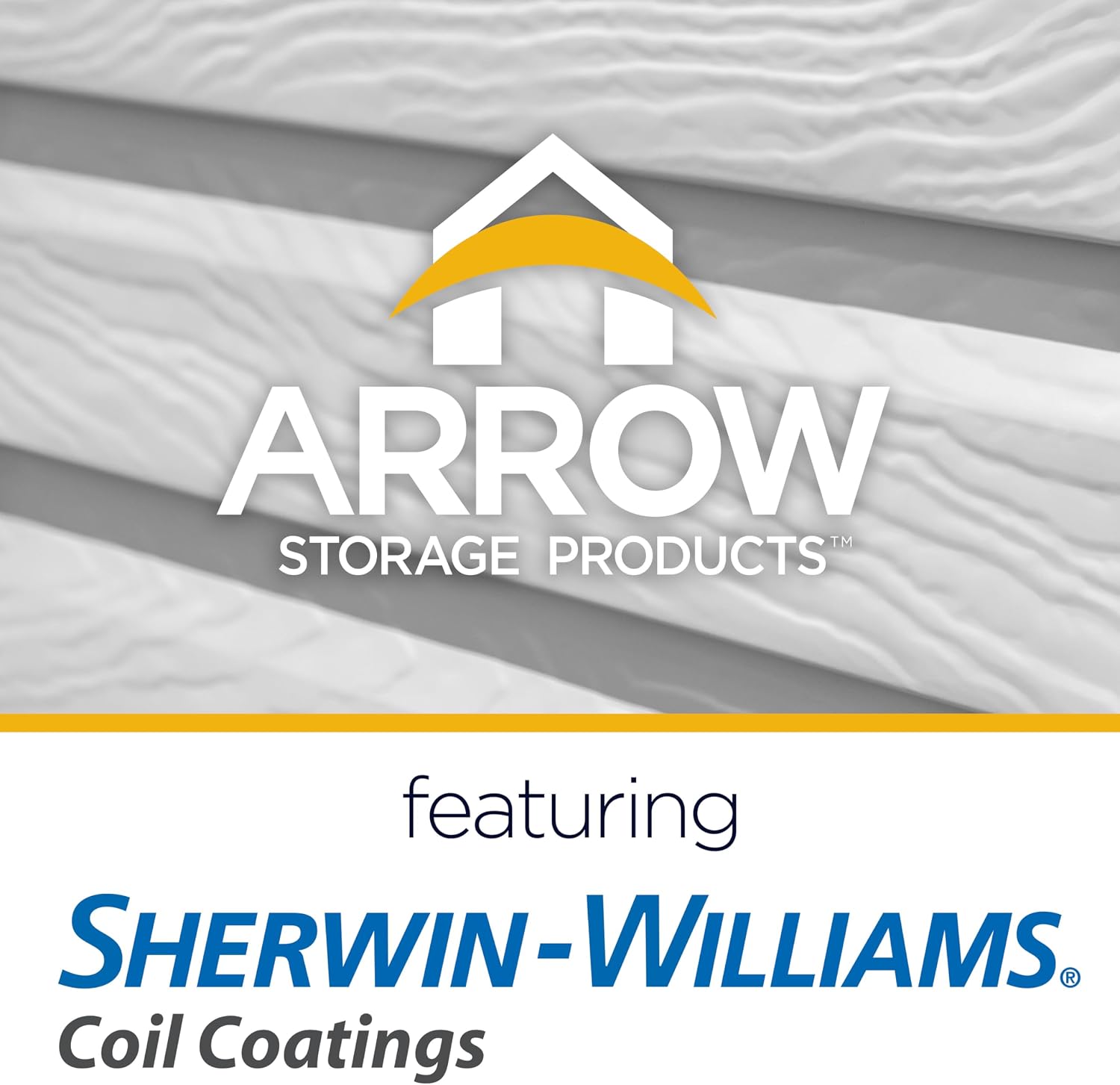 Arrow Select 6' x 4' Outdoor Lockable Steel Storage Shed Building, Flute Grey