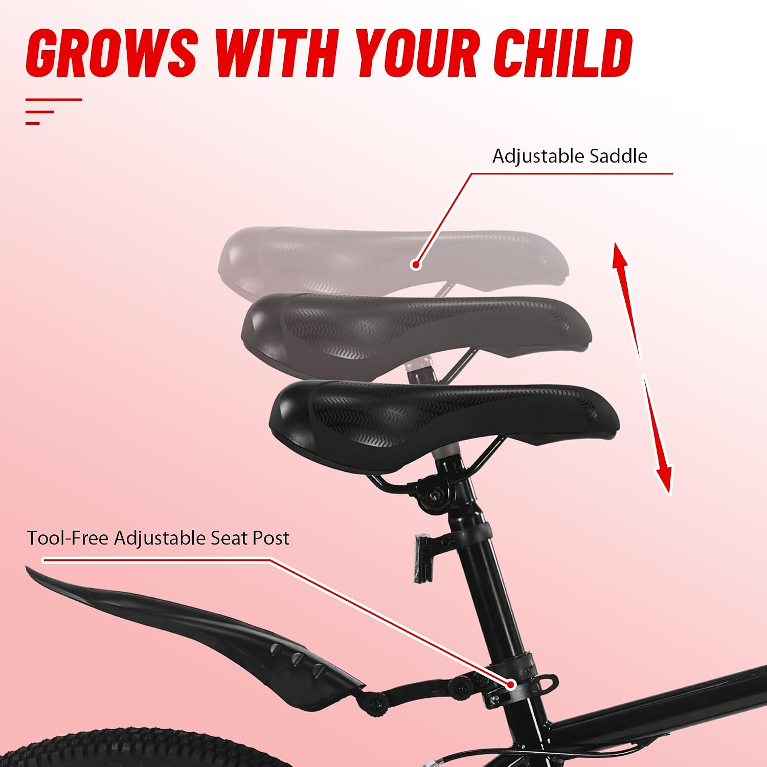 20 Inch Kids' Bike for Boys Aged 7-12, BMX-Style Boys Bike for Kids, Lightweight Children's Bicycles, Kids' Bicycles with Front and Rear Brakes, Adjustable Seat, Kickstand