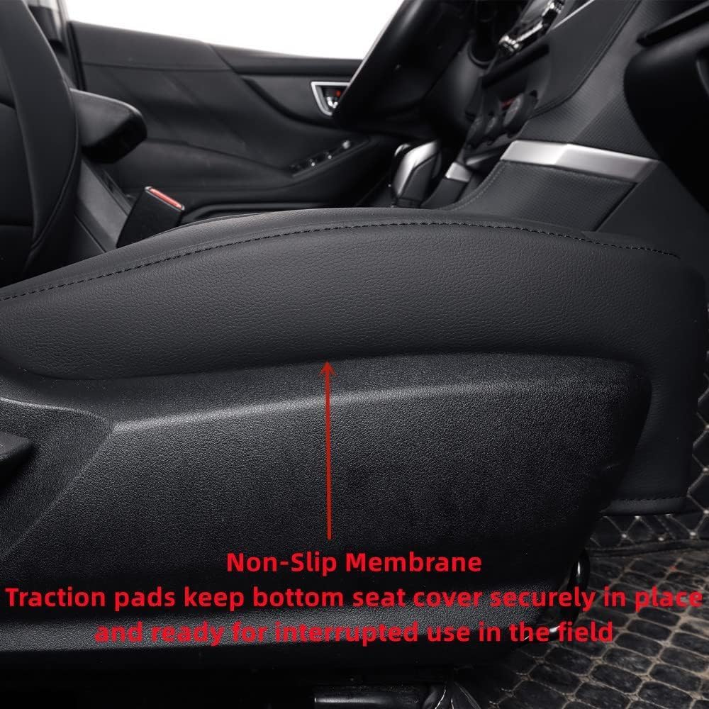 coverdream Tucson Seat Covers Custom Fit for 2022-2025 2026 Hyundai Tucson Hybrid & PHEV (Blue,SEL,Limited),Luxury Waterproof Faux Leather Car Seat Protector(Full Set,Black)