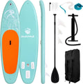 DAKUWAR Paddle Board 10'6''/10' Inflatable Stand Up Paddle Boards with SUP Accessories Ultra-Light Paddleboard Non-Slip Comfort Deck for Adults & Youth of All Skill Levels