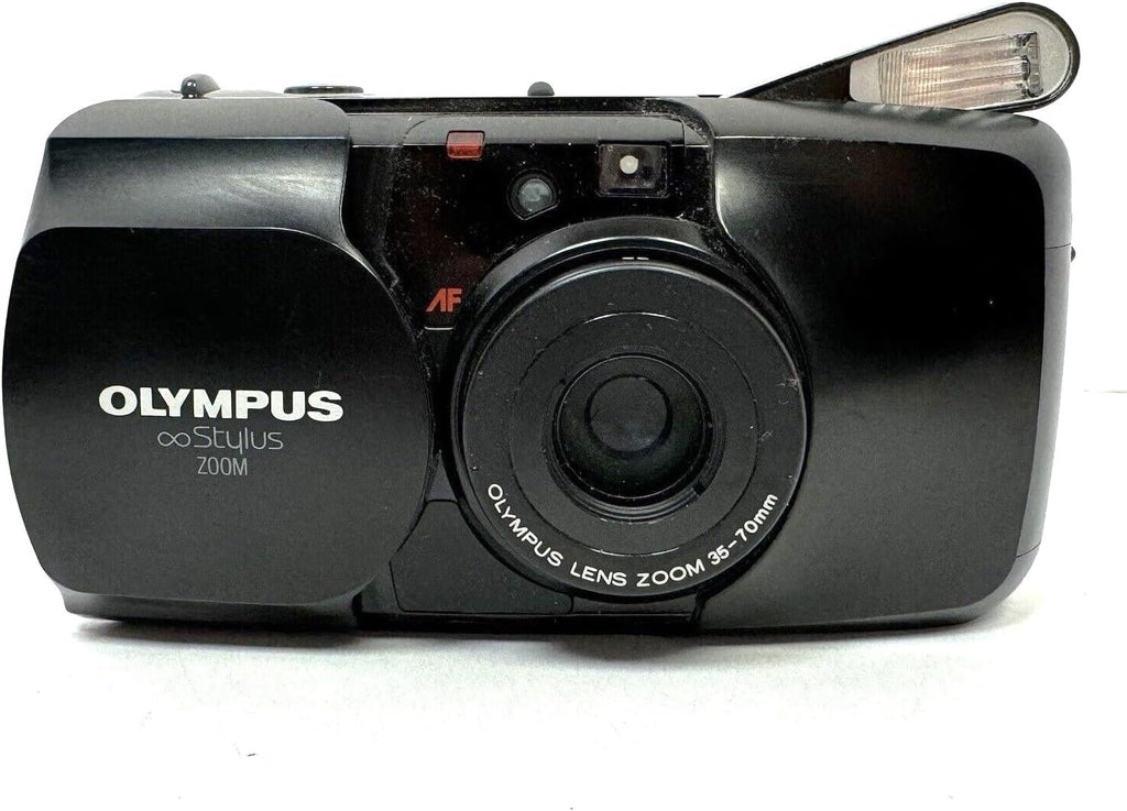 Olympus Stylus Zoom 35mm Point and Shoot Film Camera W/olympus 35-70mm Lens. Built-in Flash and Film Autoloader. Pocket size full frame P&S camera. (Renewed)