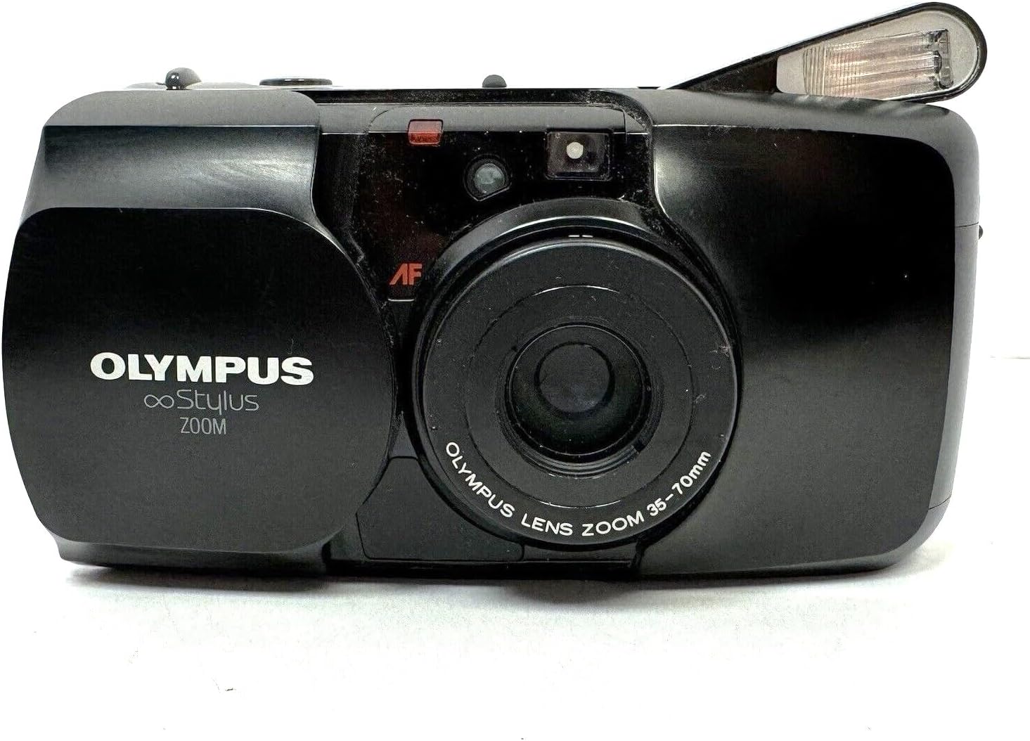 Olympus Stylus Zoom 35mm Point and Shoot Film Camera W/olympus 35-70mm Lens. Built-in Flash and Film Autoloader. Pocket size full frame P&S camera. (Renewed)