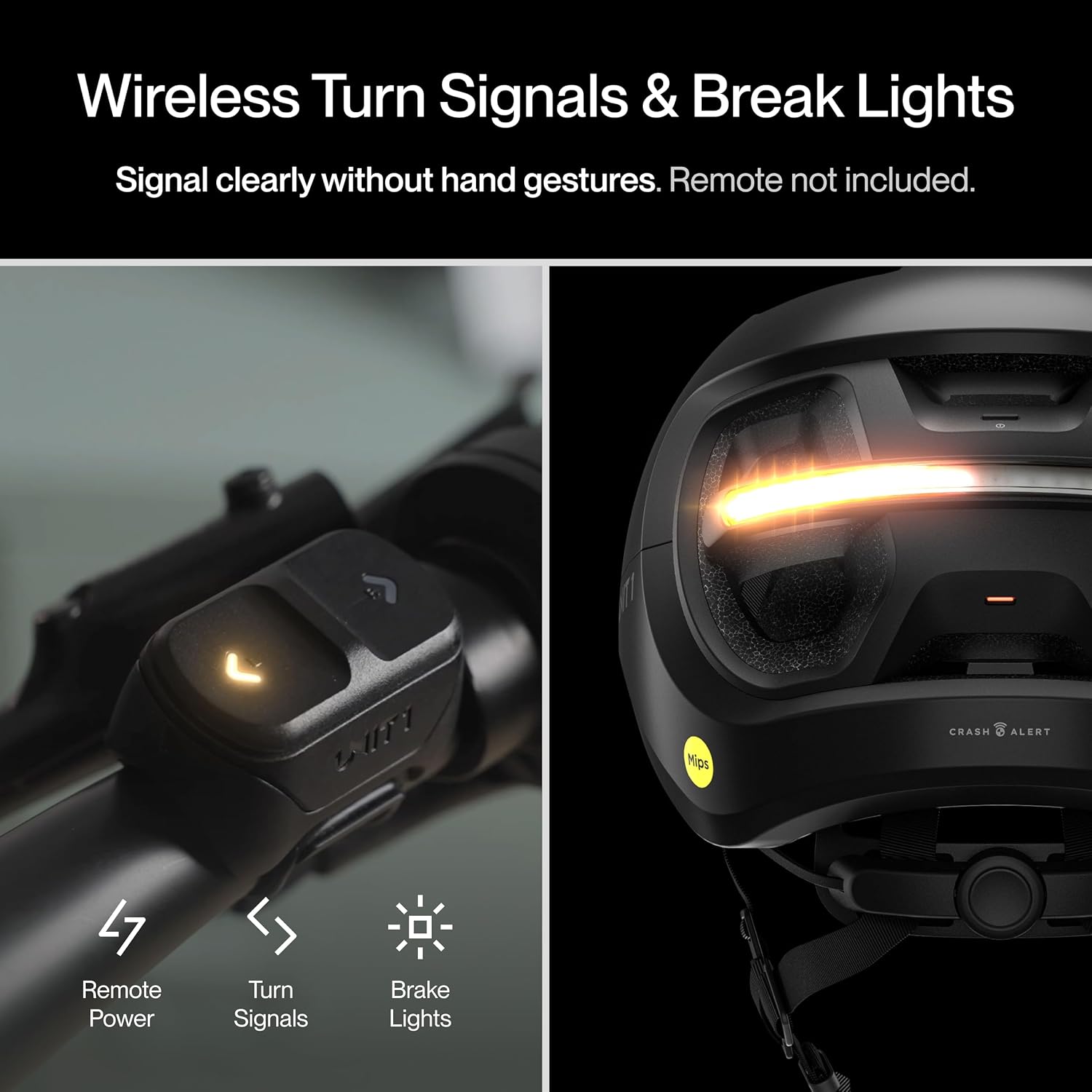 AURA Smart E-Bike Helmet with MIPS Safety, NTA-8776 Certified for 28mph, Integrated 500 Lumen LED Lights, Crash Detection, Turn Signals and Automatic Brake Light