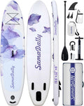10.6' Inflatable Stand Up Paddle Boards, 32' Paddle Board of All Skill Levels with Complete Inflatble SUP Accessories, Hand Pump, Waterproof Bag, Removable Fin, Leash