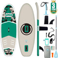 Niphean Inflatable Stand Up Paddle Board with SUP Accessories, Anti-Slip EVA Deck, 10'6'' Inflatable Paddle Boards for Adults & Youth of All Skill Levels