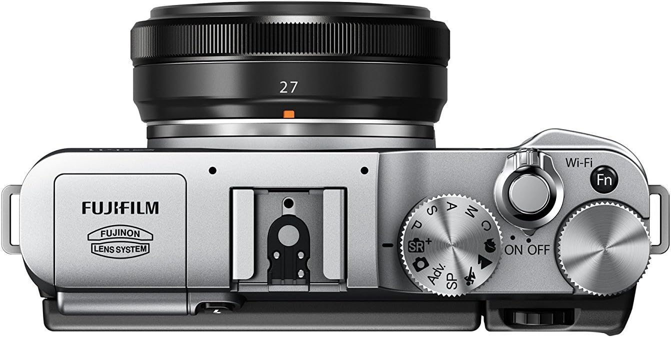 Fujifilm X-M1 Compact System 16MP Digital Camera with 3-Inch LCD Screen - Body Only (Silver)
