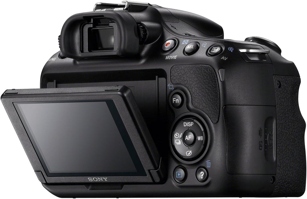 Sony SLT-A58K Digital SLR Kit with 18-55mm Zoom Lens, 20.1MP SLR Camera with 3-Inch LCD Screen (Black)