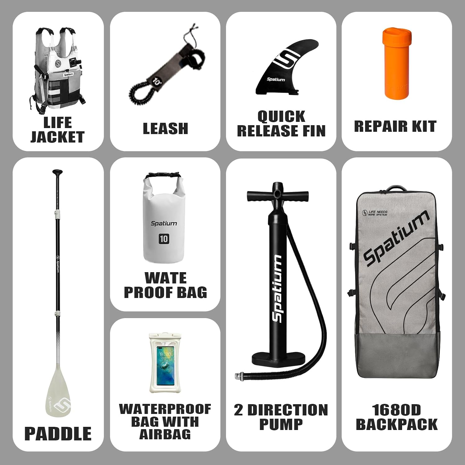 Spatium 11'5'x32' Magnetic Cup Holder Touring Paddle Board Stand Up Paddle Board for Adults,440lb Capacity SUP Board with Camera Mount for Youth & Adults of All Skill Levels