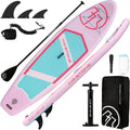 AIR-STONE 10'6' 450 lb Capacity，Inflatable Stand Up Paddle Board with sup Accessories Including Backpack, Repairing Kits, Non-Slip Deck, Leash, 3 Fins, Paddle and Hand Pump