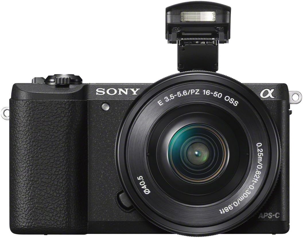 Sony a5100 16-50mm Mirrorless Digital Camera with 3-Inch Flip Up LCD (Black) (Renewed)
