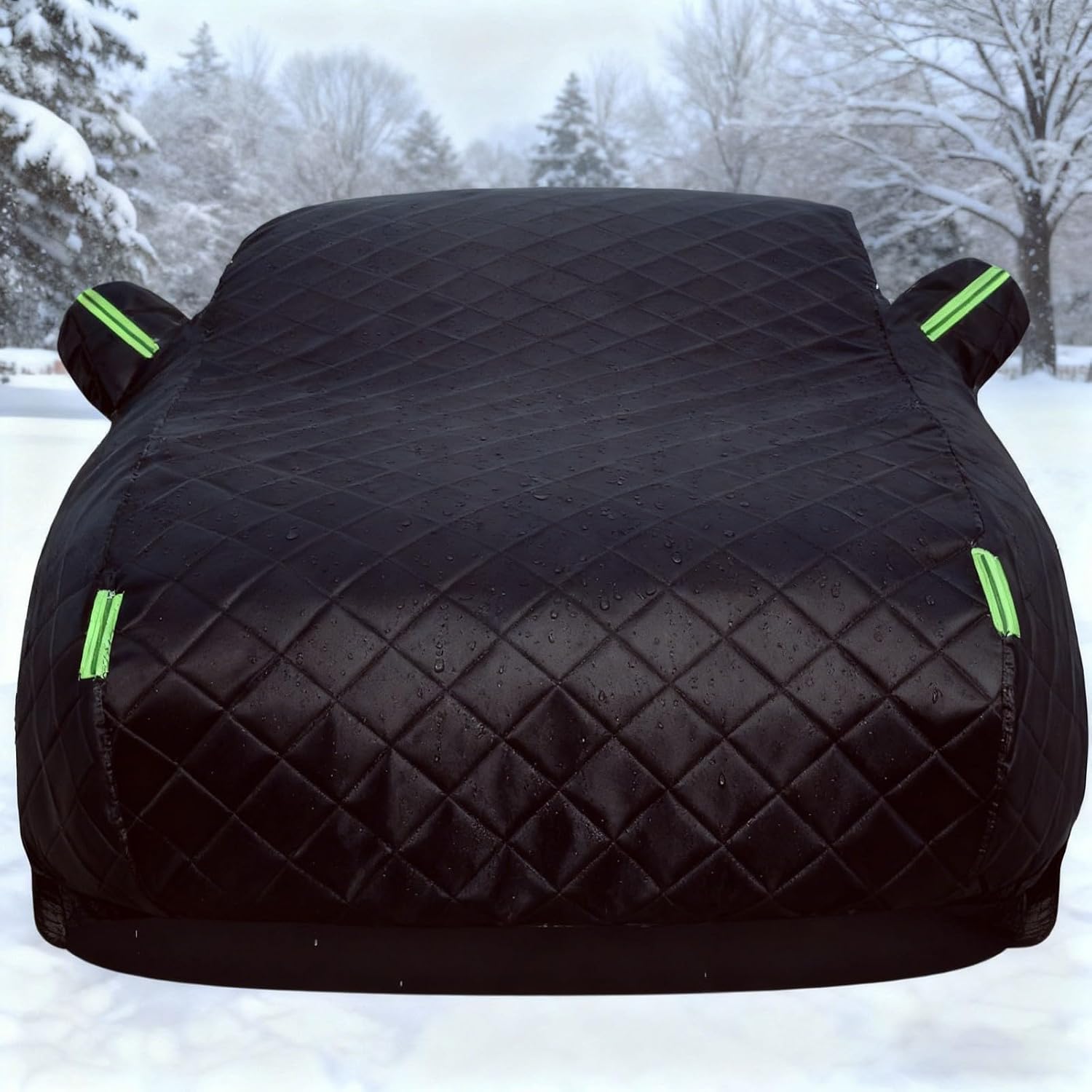 Winter Heavy Duty Car Cover for VW Golf Cabrio MK1 1979-94– 5-Layer Waterproof All-Weather Car Cover for Hail Protection Snowproof, Windproof, UV & Sun Protection