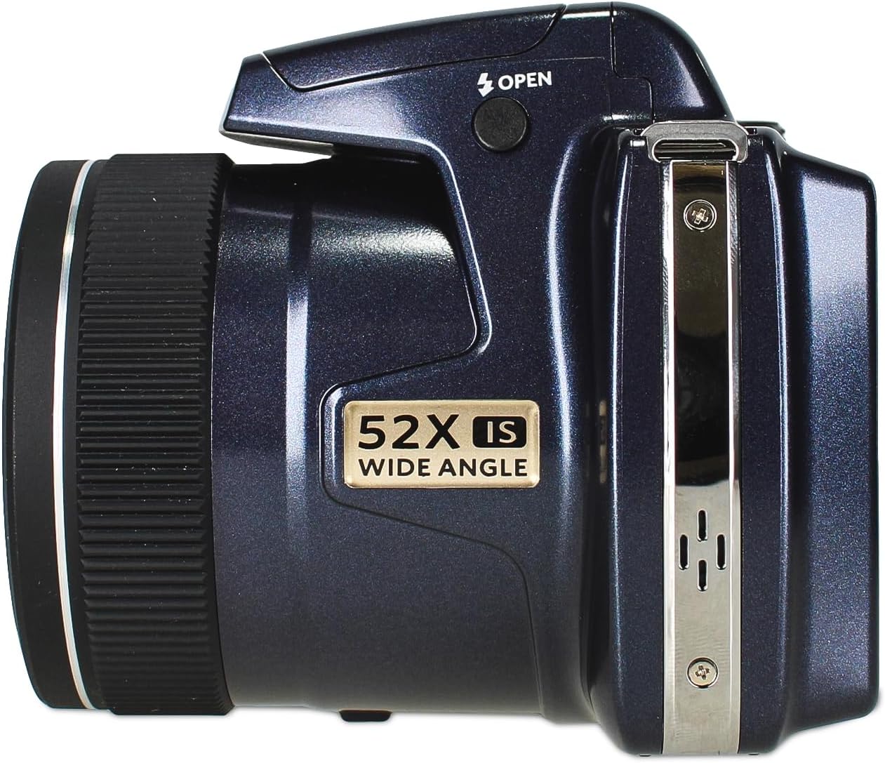 Kodak Pixpro AZ528 Digital Camera (Blue) Bundle Including: 2X 32 GB Memory Card, Medium Case, Filter Kit, Card Reader, Hand Strap, Card Wallet, Hand Strap, Flexible Tripod