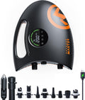 OutdoorMaster Shark 2S 88.8Wh Electric Paddle Board Pump, Rechargeable Battery for 6 SUPs Inflation & Deflation, 20PSI SUP Air Pump 12V/15.8V DC & Type-C Input, Auto-Off & 8 Nozzles for Inflatables