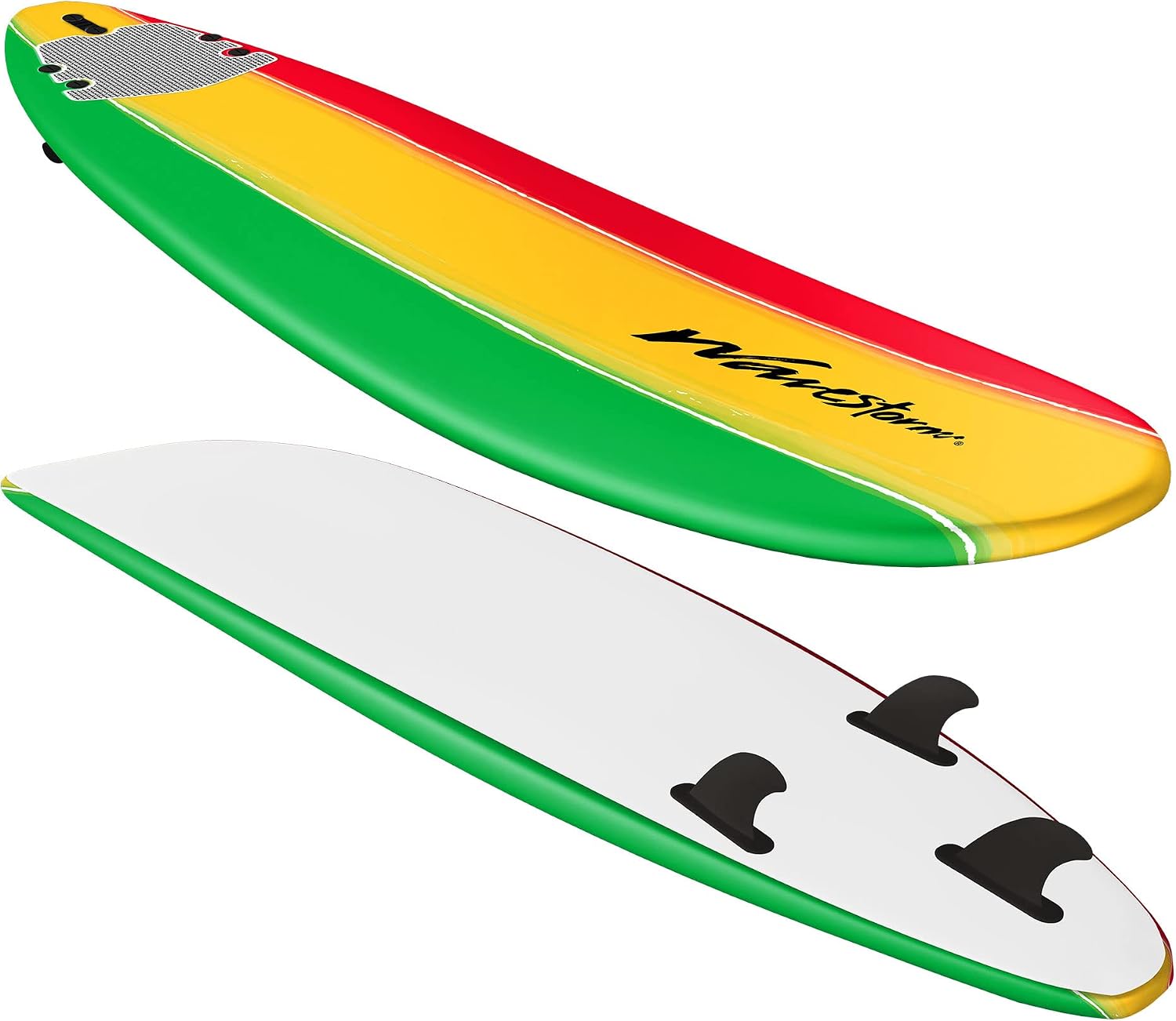 Wavestorm - Classic Soft Top Foam 8ft Surfboard