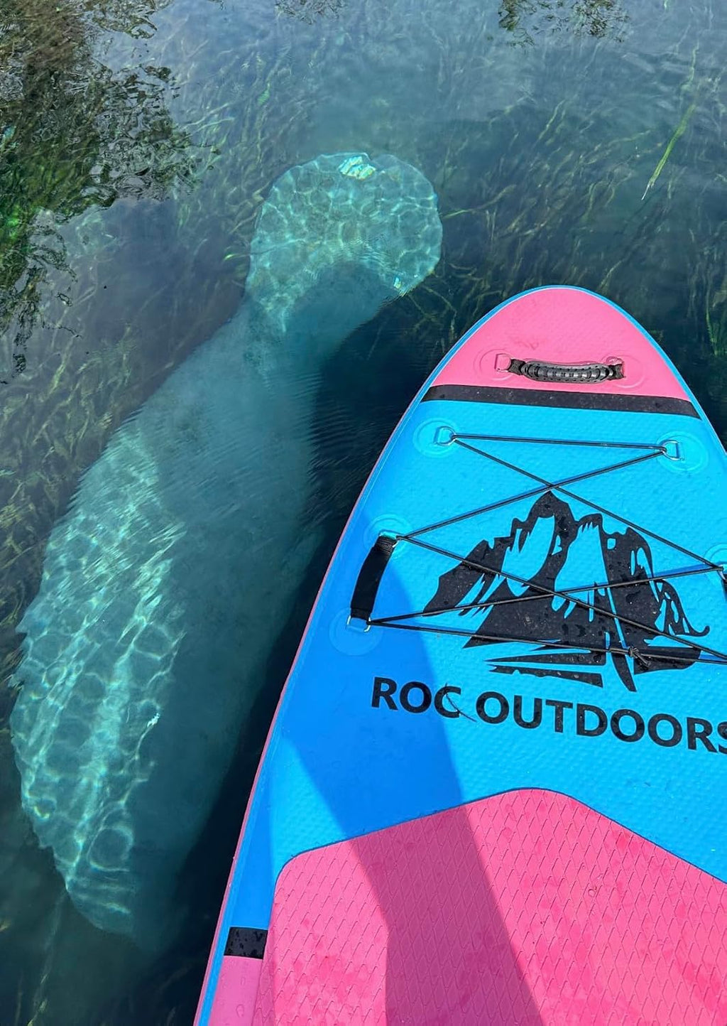 Roc Inflatable Stand Up Paddle Board 10' 6' with Premium SUP Paddle Board Accessories, Wide Stable Design, Non-Slip Comfort Deck for Youth & Adults