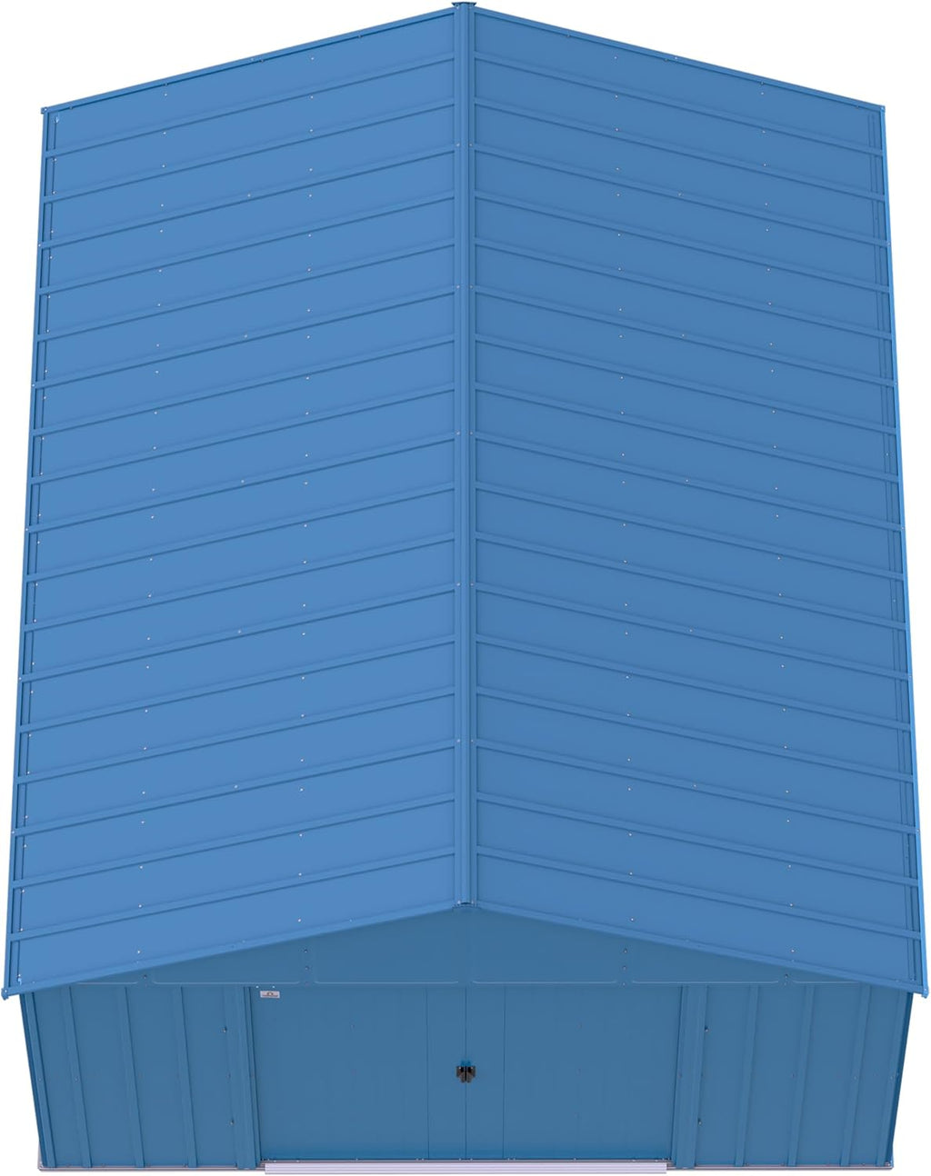 Arrow Classic Metal Shed, 12 x 14, Blue Grey