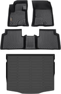 Binmotor-Floor Mats & Cargo Liner Set for 2020-2026 Ford Escape (Only Gasoline), TPE All Weather Car Floor Mat for Ford Escape Accessories, Floor Liners Escape Trunk Mat