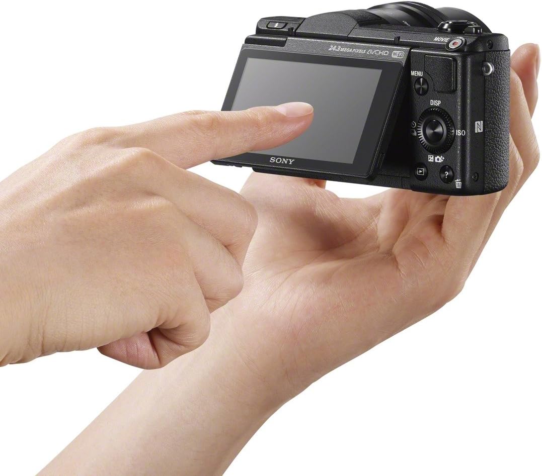 Sony a5100 16-50mm Mirrorless Digital Camera with 3-Inch Flip Up LCD (Black) (Renewed)