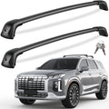 KINGGERI 330lb Lockable Roof Rack Cross Bars Compatible with Hyundai Palisade 2019-2025 SE SEL XRT Limited Calligraphy, Heavy Duty Rooftop Aluminum Roof Rails Crossbars Cargo Luggage Accessories