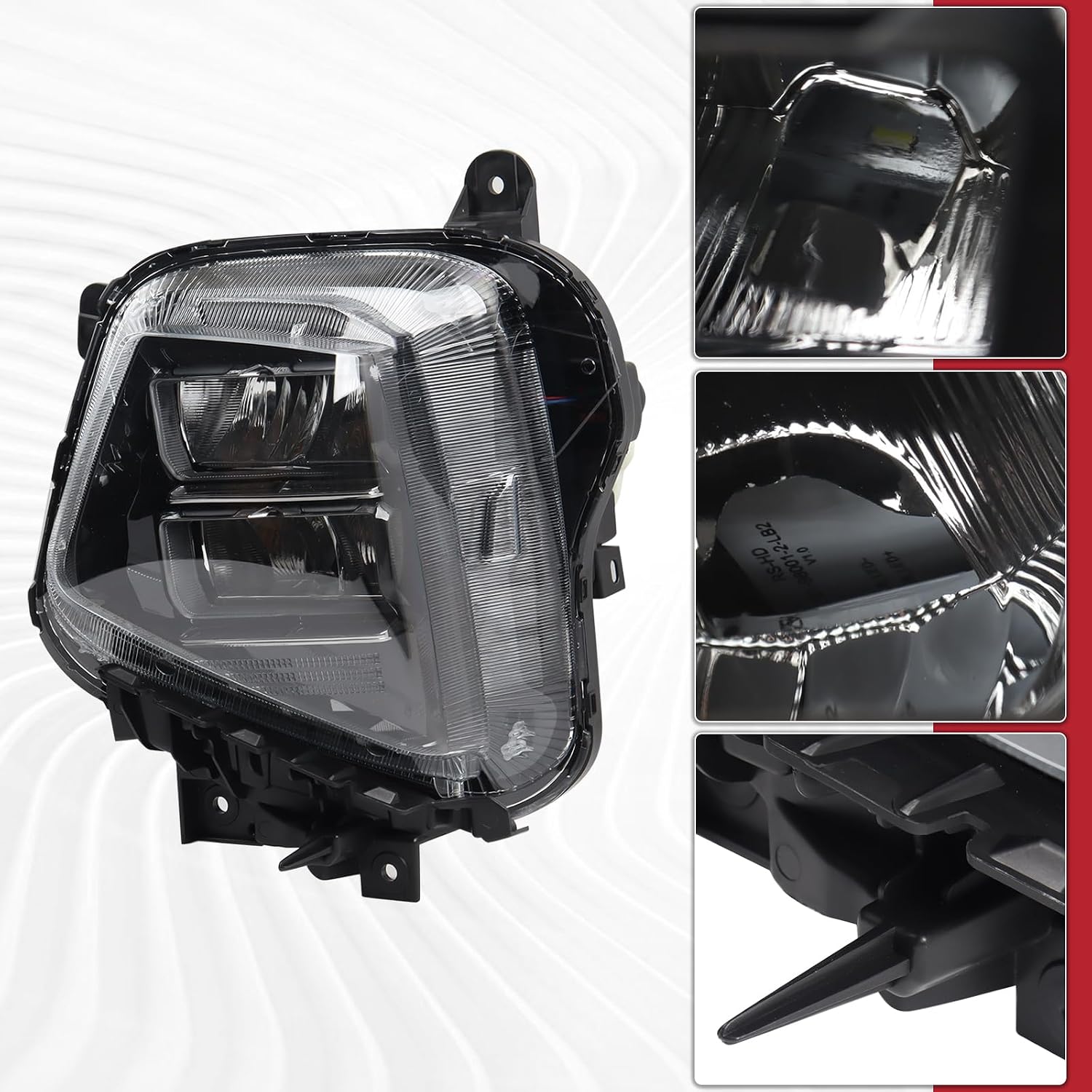 LED Headlight Assembly Compatible with 2022-2026 Hyundai Tucson SE/SEL Models Left Driver Side 92101-CW150 92101-CW650 HY2502250