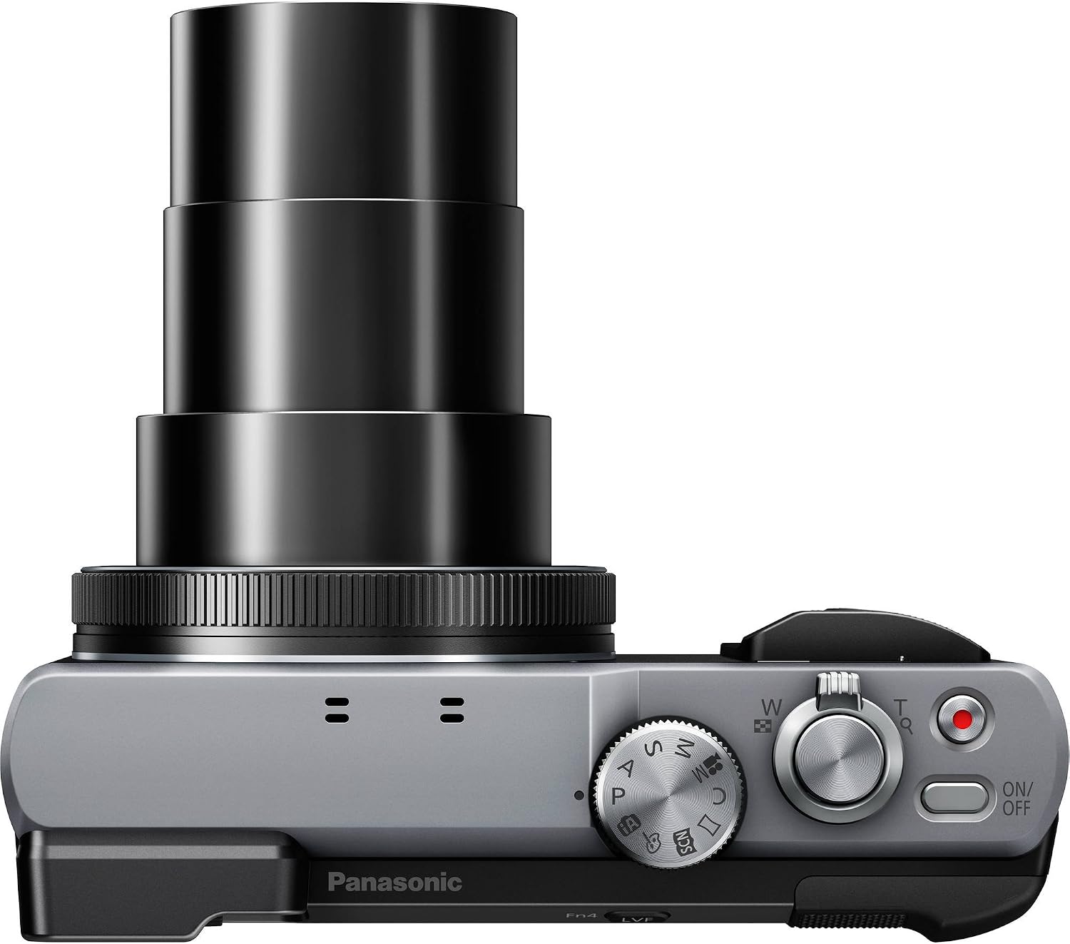 PANASONIC LUMIX 4K Point and Shoot Camera, 30X LEICA DC Vario-ELMAR Lens F3.3-6.4, 18 Megapixels, High Sensitivity Sensor, DMC-ZS60S (SILVER)