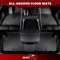 Wayhigh® Floor Mats & Cargo Liner for Toyota Corolla Sedan 2014-2019(Only Sedan), All Weather Heavy Duty Car Floor Liners TPE Car Mats Corolla Accessories