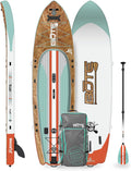 BOTE Rackham Aero Inflatable Stand Up Fishing Paddle Board Blow Up iSUP Adult Kids Family Friendly APEX Pedal Drive MAGNEPod Compatible, Multiple Colors