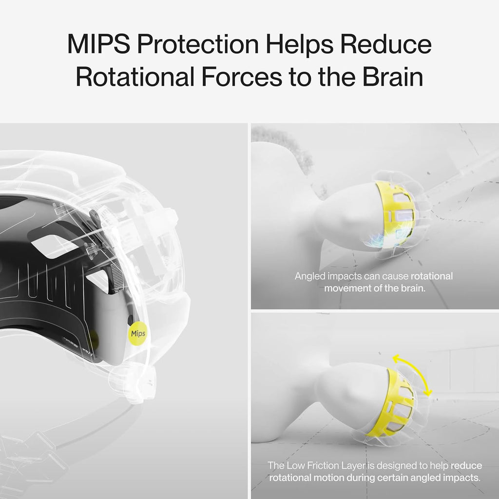 AURA Smart E-Bike Helmet with MIPS Safety, NTA-8776 Certified for 28mph, Integrated 500 Lumen LED Lights, Crash Detection, Turn Signals and Automatic Brake Light