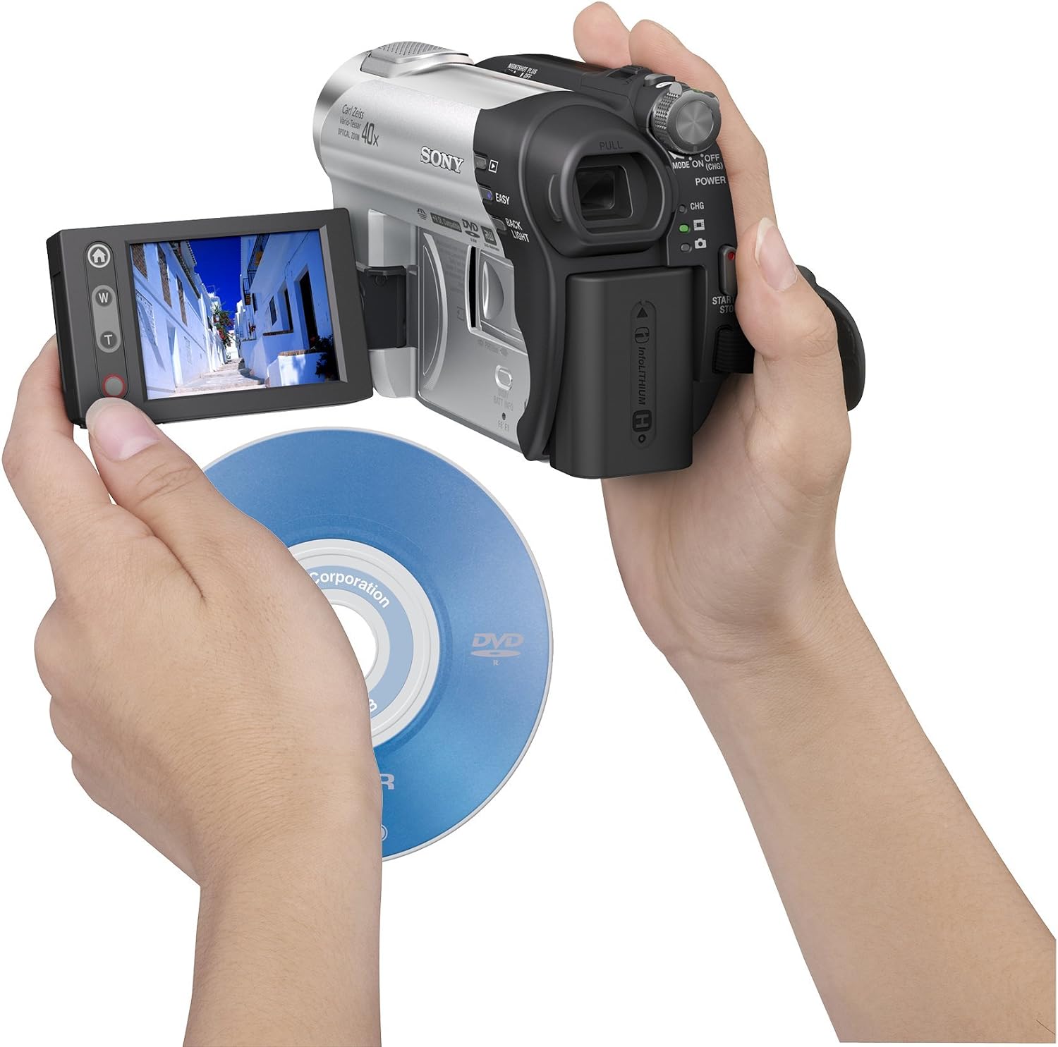 Sony DCR-DVD108 DVD Handycam Camcorder with 40x Optical Zoom (Renewed)